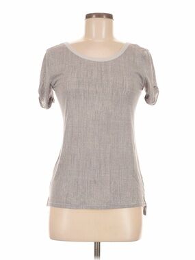 lululemon athletica Light Gray short sleeve top